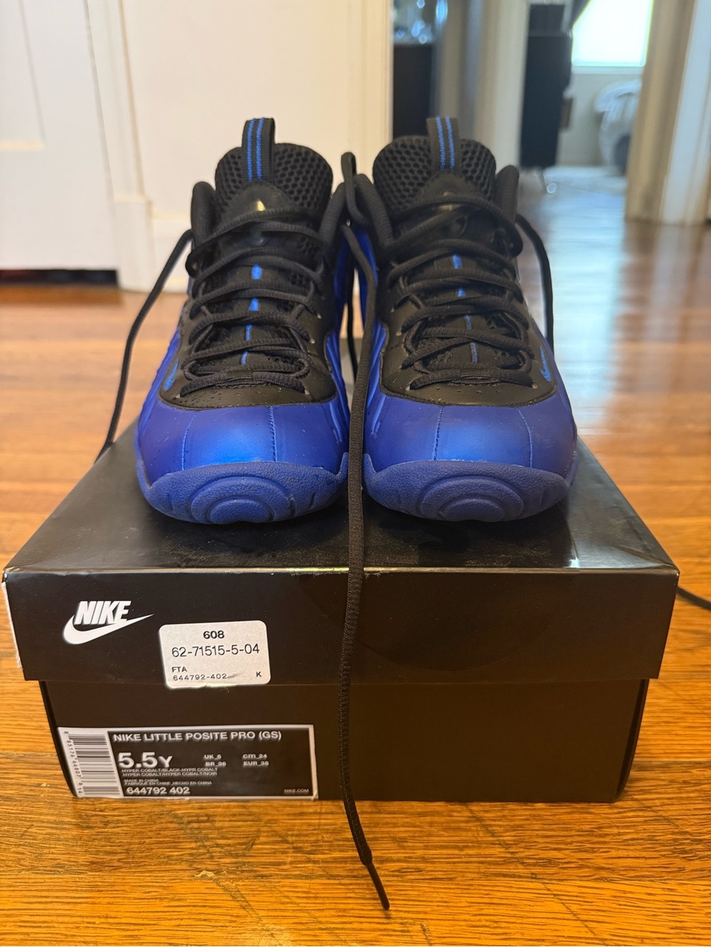 Nike Youth Sneakers - Metallic Game Royal and Black